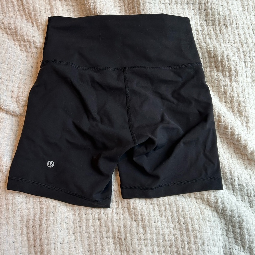lululemon athletica Women's Black Bike Shorts